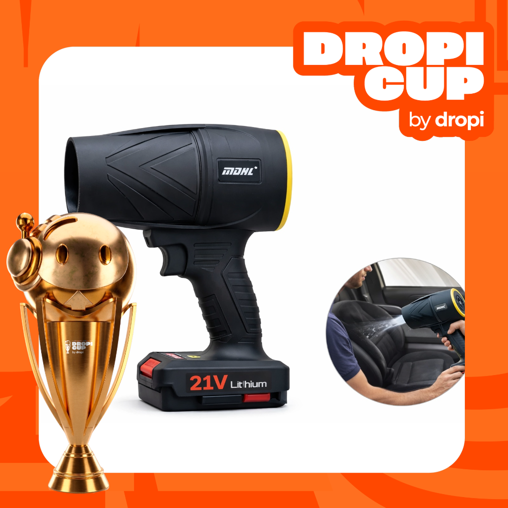 Soplador Aire Inalambrico 21v DROPI CUP
